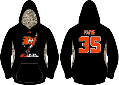 Hoover Bucs Custom Vulcan Hoodie #VH1C