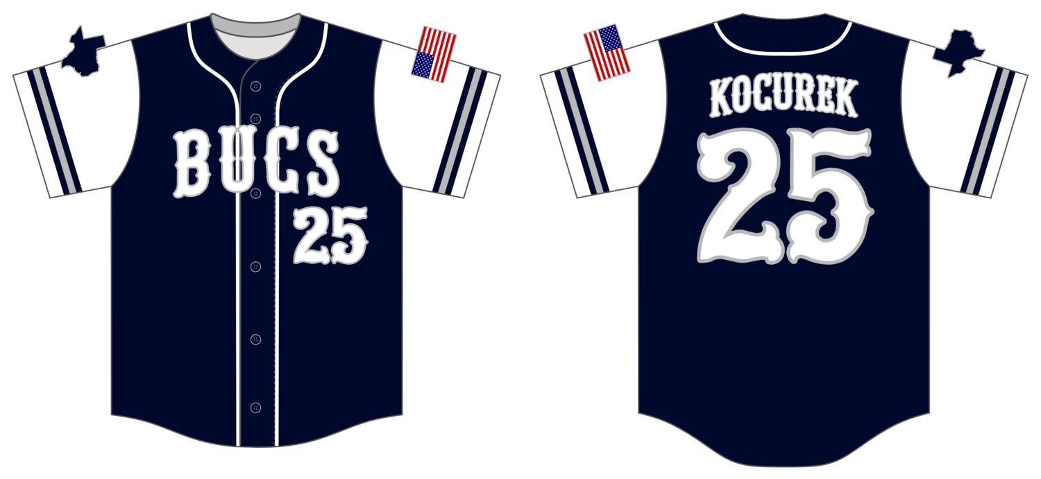 Bucs (Kocurek) Custom NanoDri Baseball Jersey #J5C