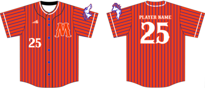 Iron Horse Mustangs Custom HexaFlex Baseball Jersey #J4C