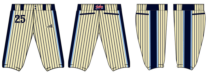 Tombigbee Tribe Stacheman Elite Custom Knicker Baseball Pants #BP16B