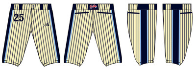 Tombigbee Tribe Stacheman Elite Custom Knicker Baseball Pants #BP16B