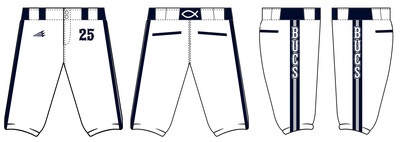 Bucs (Kocurek) Custom Knicker Baseball Pant #BP5D