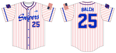 North Texas Snipers Custom NanoDri Baseball Jersey #J6C