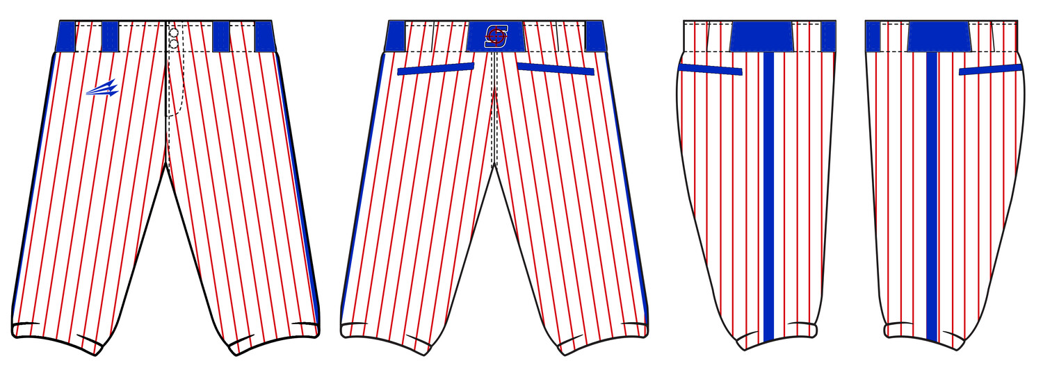 North Texas Snipers Custom Knicker Baseball Pant #BP6B