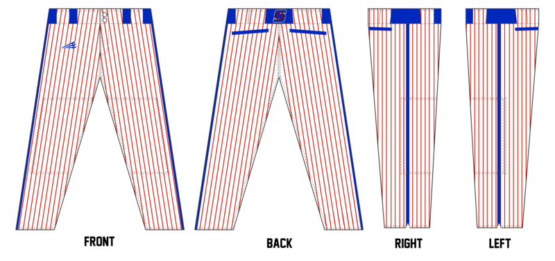 North Texas Snipers Custom Relaxed Baseball Pant #BP6