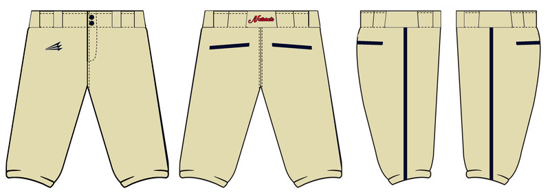NW Naturals Custom Knicker Baseball Pant #BP9B