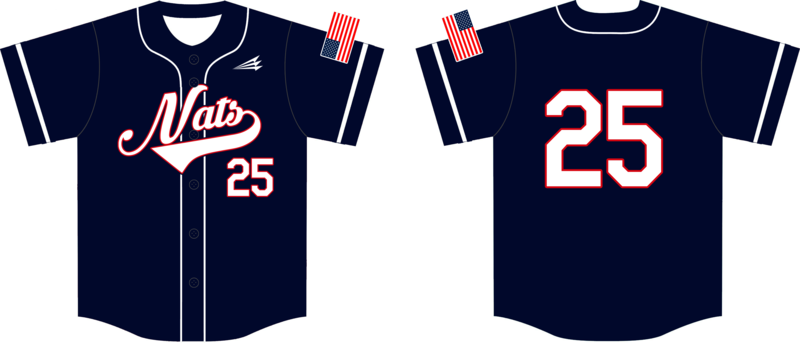 NW Naturals Custom NanoDri Baseball Jersey #J7C