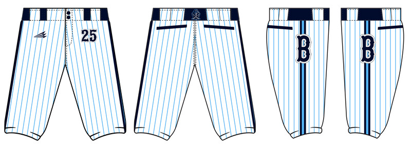 Bucs (Leger) Custom Knicker Baseball Pant #BP2E