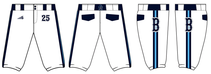 Bucs (Leger) Custom Knicker Baseball Pant #BP1D