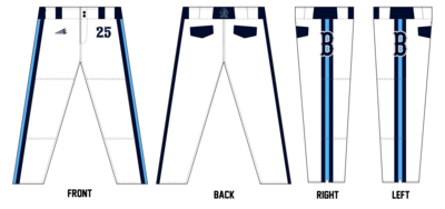 Bucs (Leger) Custom Relaxed Baseball Pant #BP1C