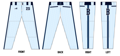 Bucs (Leger) Custom Relaxed Baseball Pant #BP2D
