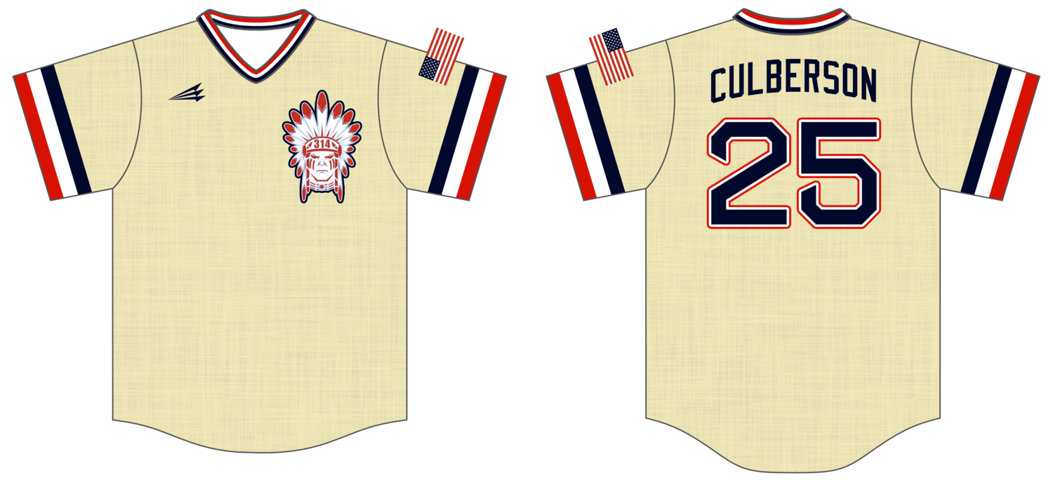 314 Apaches Custom Hexaflex Baseball Jersey #J17