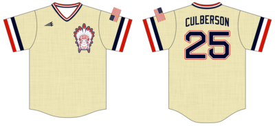 314 Apaches Custom Hexaflex Baseball Jersey #J17