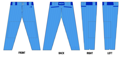 Kentuckiana Blue Sox Custom ProFit Baseball Pant #BP1