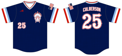 314 Apaches Custom Hexaflex Baseball Jersey #J12B