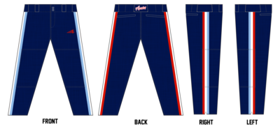 314 Apaches Stacheman Elite Custom Long Baseball Pants #BP12B