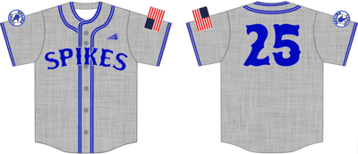 Salina Spikes Custom HexaFlex Baseball Jersey #J27b