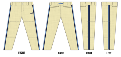 314 Apaches Stacheman Elite Custom Long Baseball Pants #BP15D