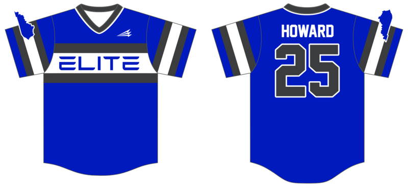 Eastern Kentucky Elite Custom Hexaflex Baseball Jersey #J8B