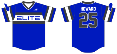 Eastern Kentucky Elite Custom Hexaflex Baseball Jersey #J8B