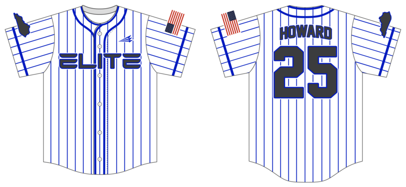 Eastern Kentucky Elite Custom Nanodri Baseball Jersey #J3C