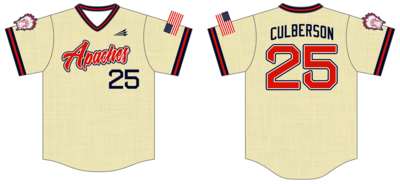 314 Apaches Custom Hexaflex Baseball Jersey #J16