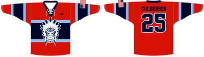 314 Apaches Custom Nanodri Hockey Jersey #J3