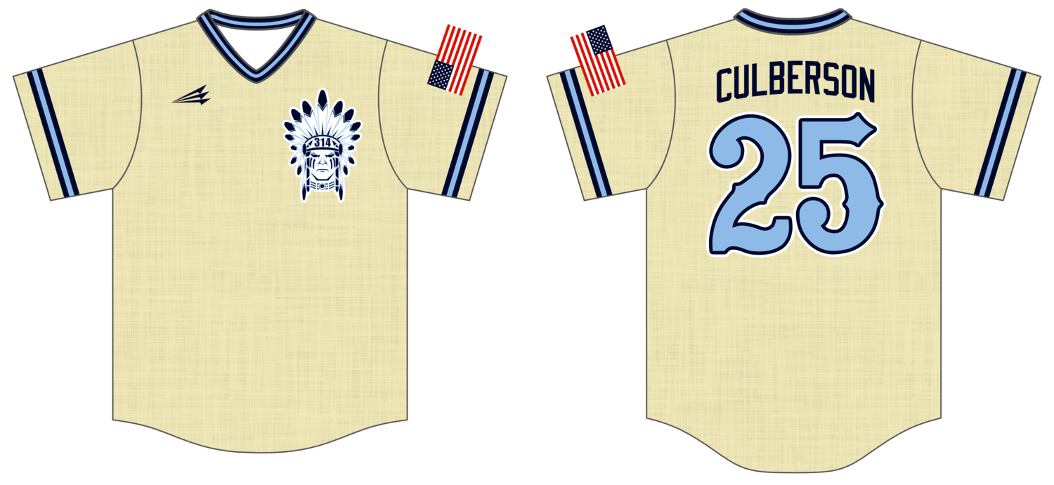 314 Apaches Custom Hexaflex Baseball Jersey #J15B
