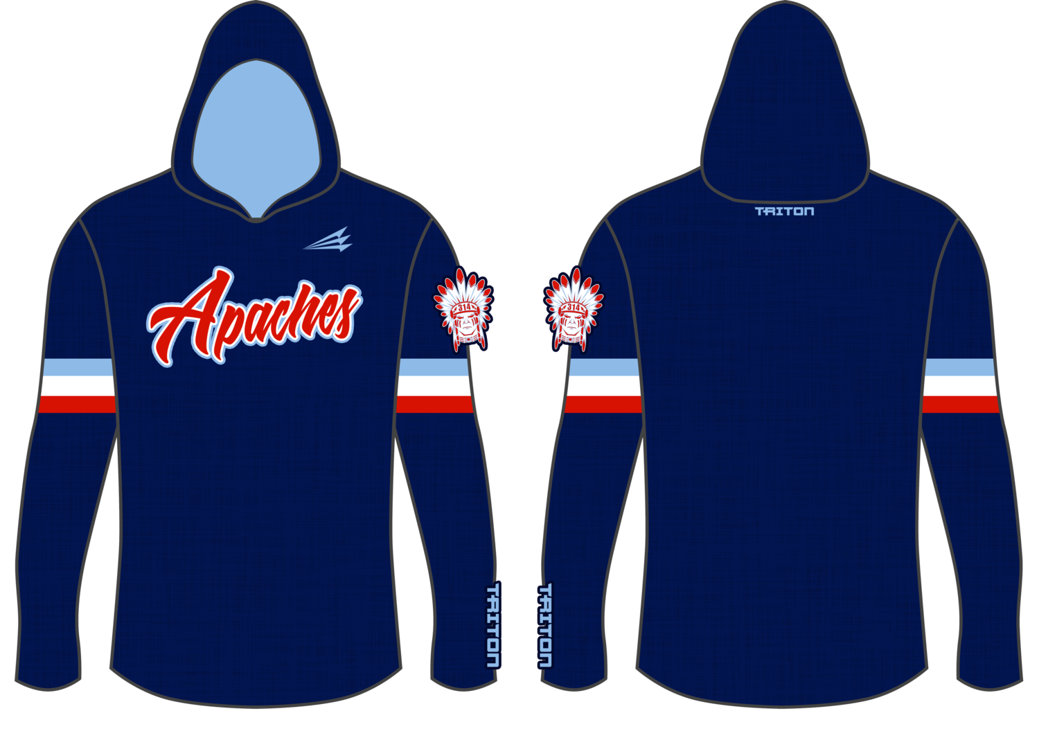 314 Apaches Custom NanoHood #NH3