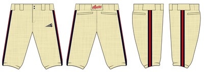 314 Apaches Stacheman Elite Custom Knicker Baseball Pants #BP16A