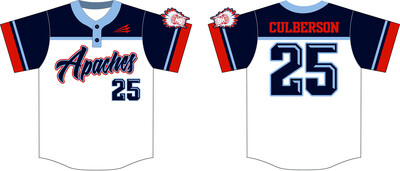 314 Apaches Custom Hexaflex Baseball Jersey #J11