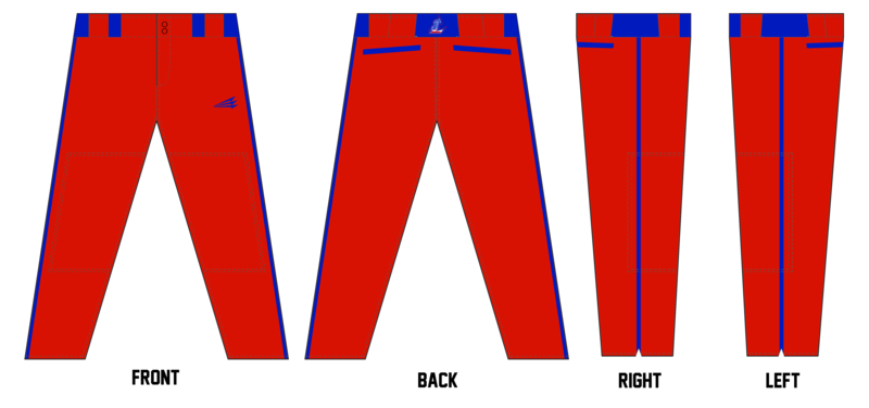 PC Legends Stacheman Elite Custom Long Baseball Pants #BP1A