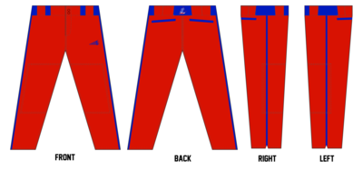 PC Legends Stacheman Elite Custom Long Baseball Pants #BP1A