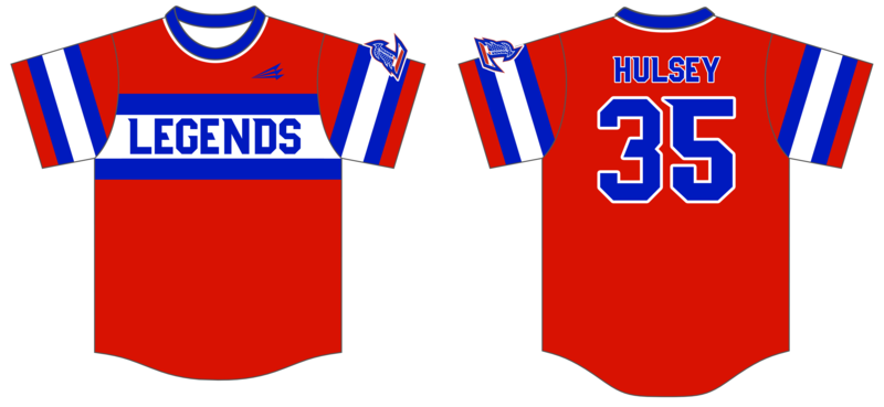 PC Legends Custom Pro-Premier Baseball Jersey #J1B