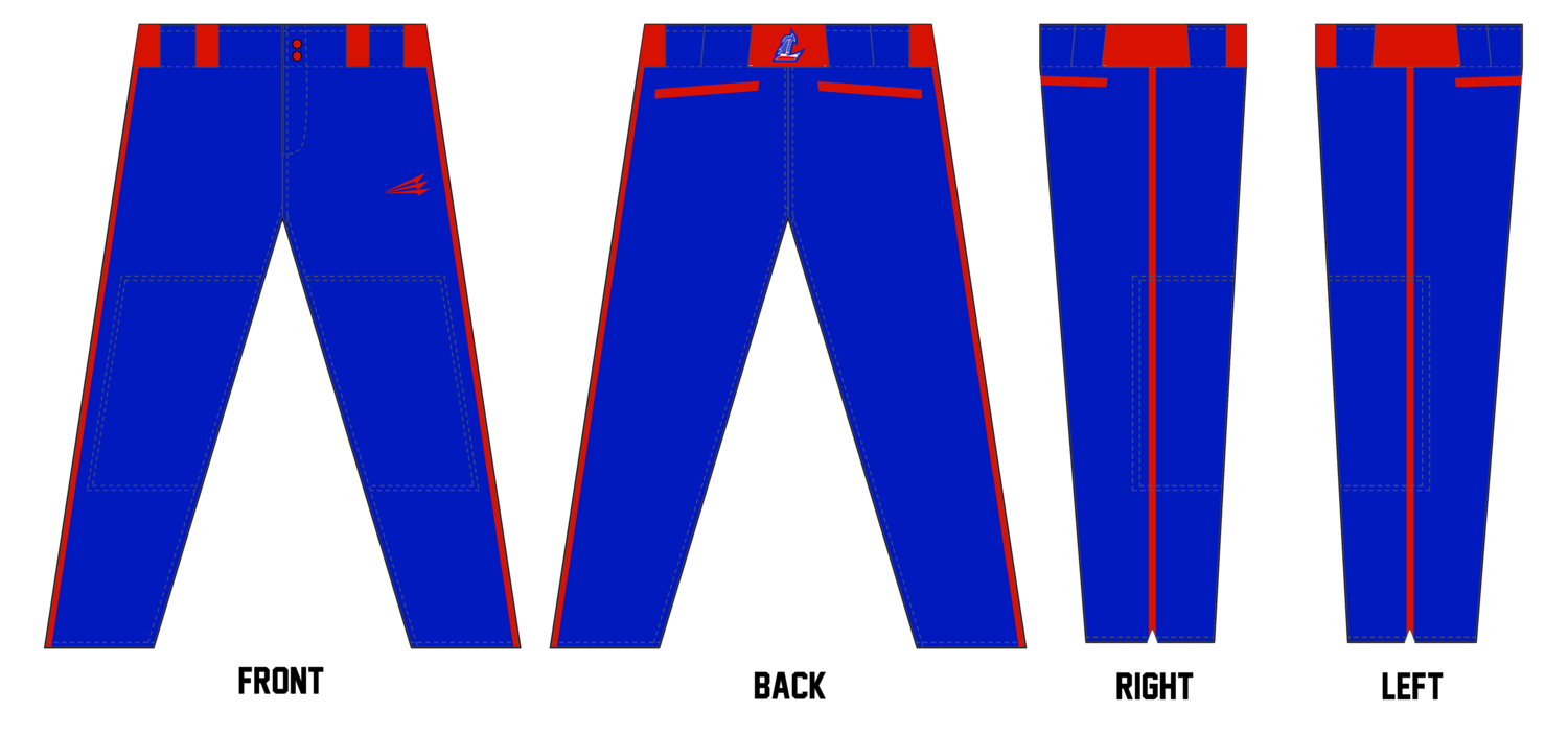 PC Legends Stacheman Elite Custom Long Baseball Pants #BP2A
