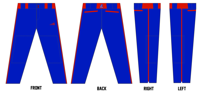 PC Legends Stacheman Elite Custom Long Baseball Pants #BP2A