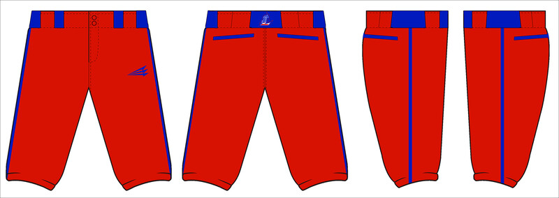 PC Legends Stacheman Elite Custom Knicker Baseball Pants #BP1B
