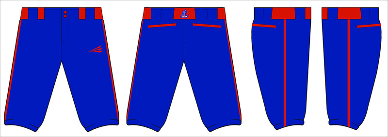 PC Legends Stacheman Elite Custom Knicker Baseball Pants #BP2B
