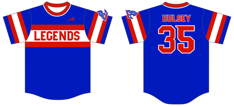 PC Legends Custom Pro-Premier Baseball Jersey #J2B