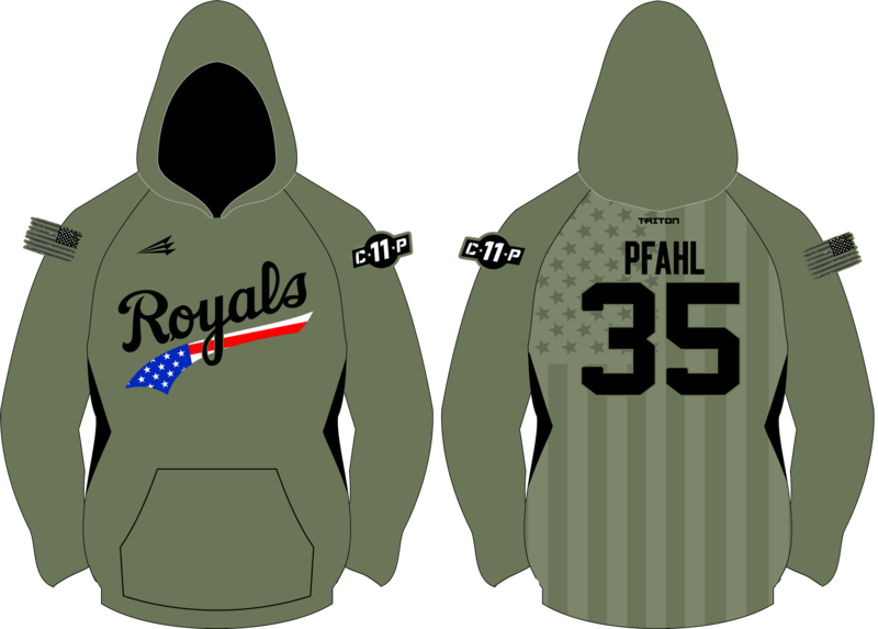 Carlisle Royals Custom Vulcan Hoodie #VH1