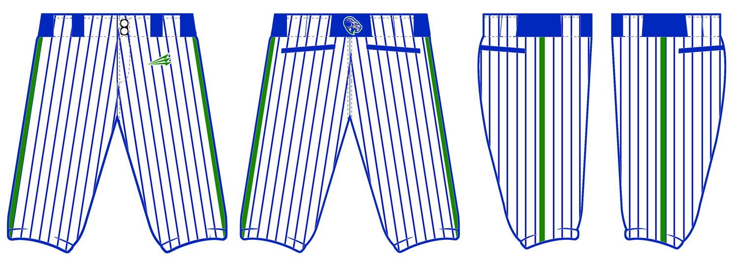 Bluegrass Yard Goats Custom Knicker Baseball Pant #BP5D