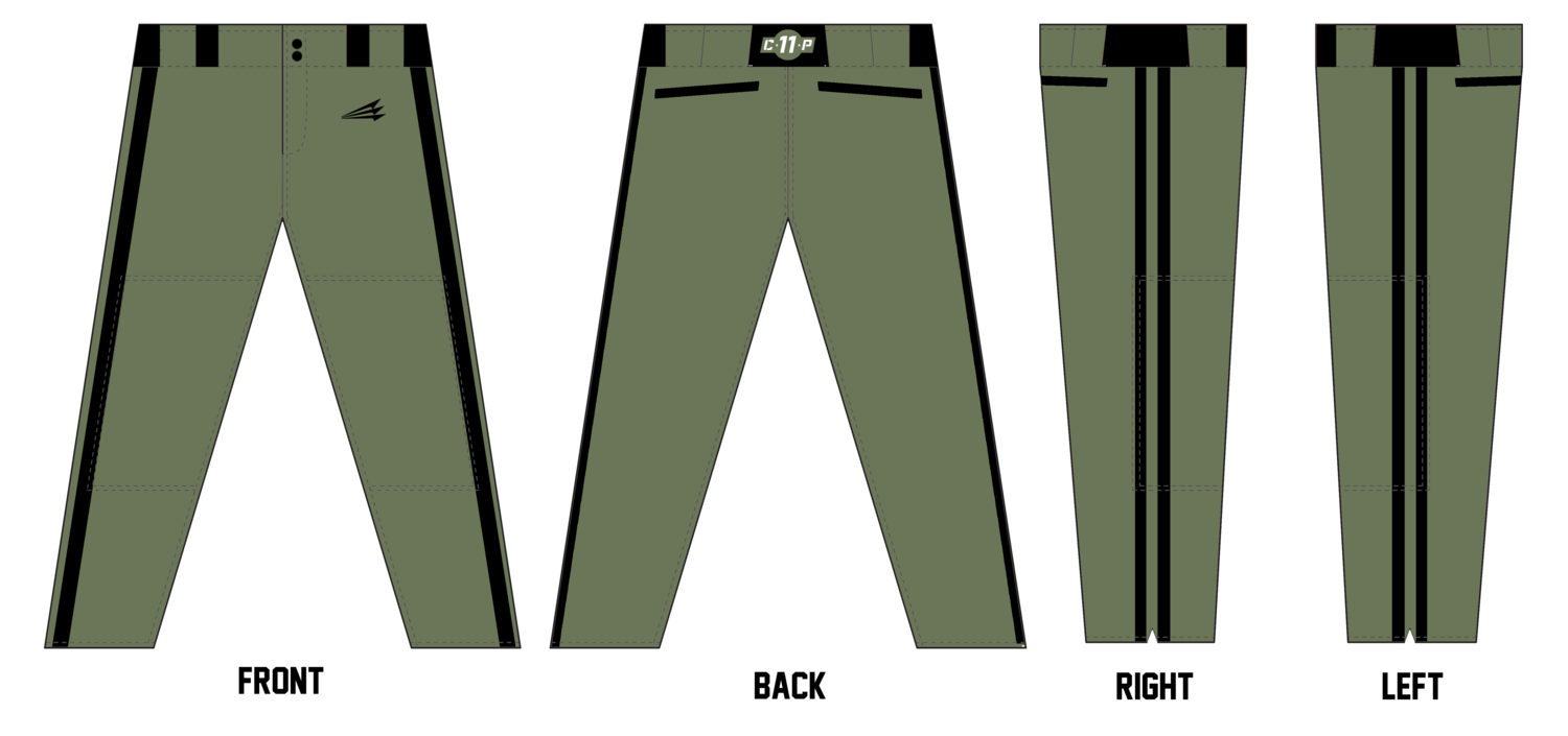 Carlisle Royals Custom Relaxed Baseball Pant #BP2B