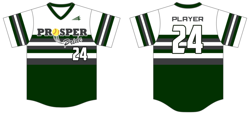 Prosper Pride Custom HexaFlex Baseball Jersey #J5M