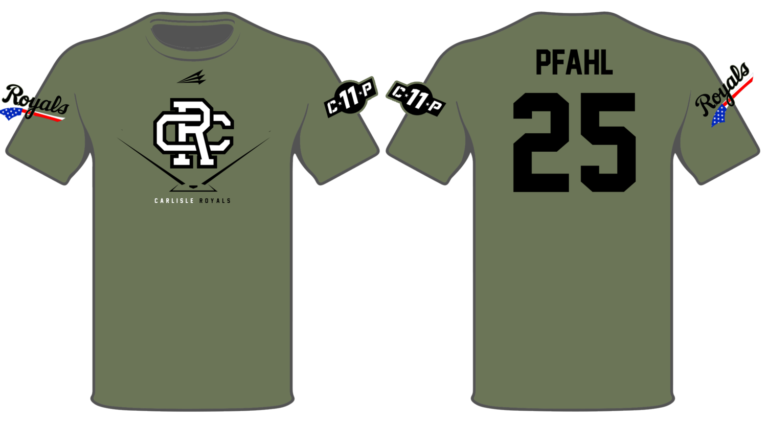Carlisle Royals Custom HyperTee #HT1