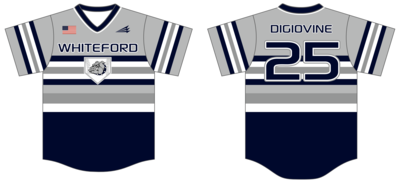 Whiteford Bulldogs Custom Hexaflex Baseball Jersey #J1B