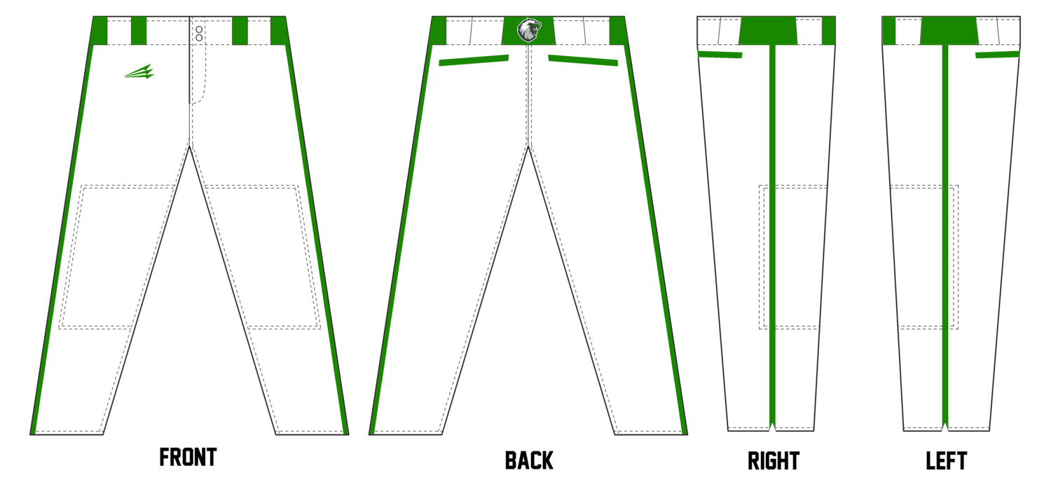 Thatcher Eagles Custom Relaxed Baseball Pant #BP4