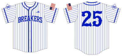 TX Breakers Custom Hexaflex Baseball Jersey #J3C