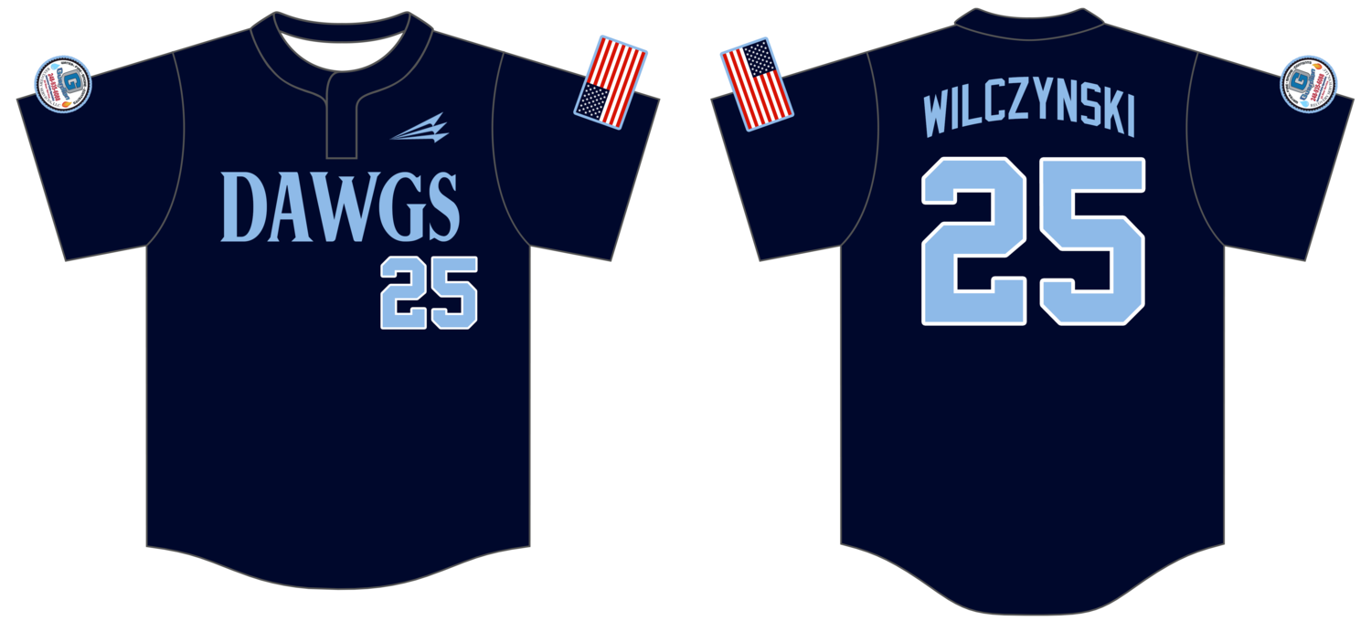 Michigan Dawgs Custom Hexaflex Baseball Jersey #J13G