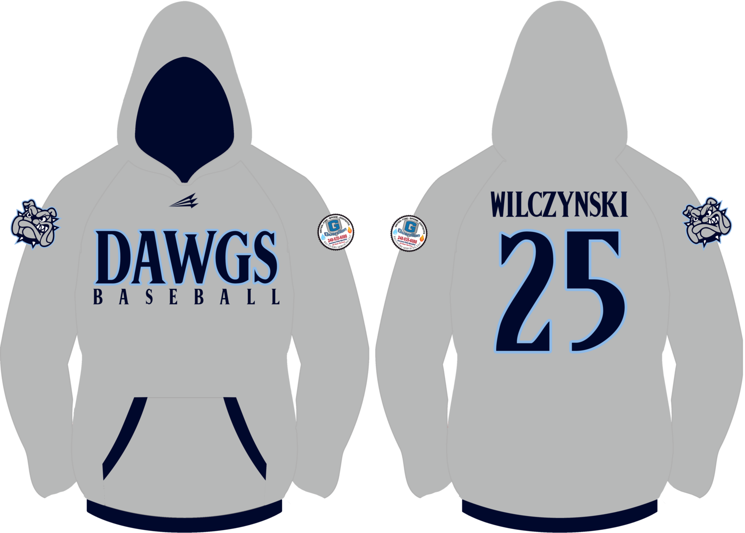 Michigan Dawgs Custom Vulcan Hoodie #VH6E