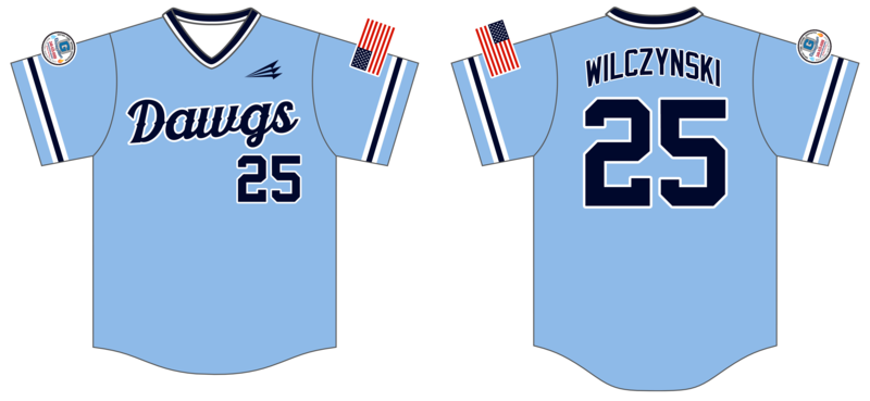 Michigan Dawgs Custom Hexaflex Baseball Jersey #J14G